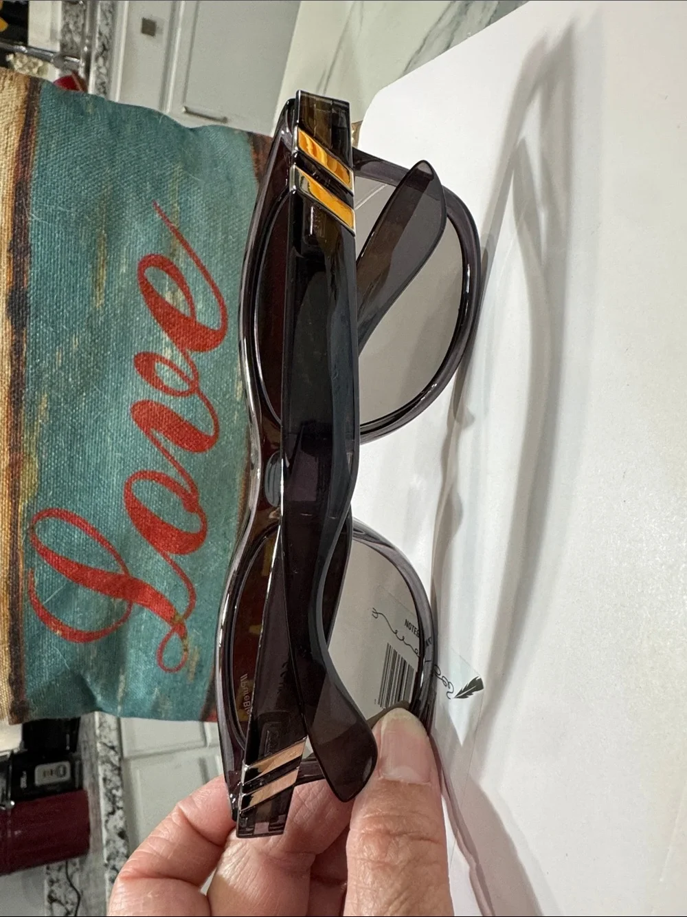 Blenders Men's Black Oversized Sunglasses - Classic Polarized Style